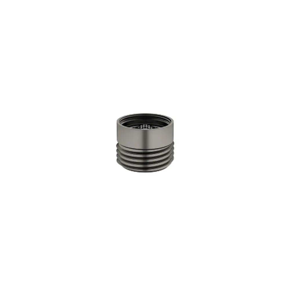 DORNBRACHT Adapter für Brauseabgang SERIENNEUTRAL 12202979 3/8'' x 1/2'' Dark Platinum gebürstet, 12202979-99 Galeriebild 1